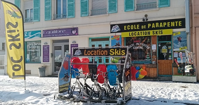 Vosges dans l'vent location skis